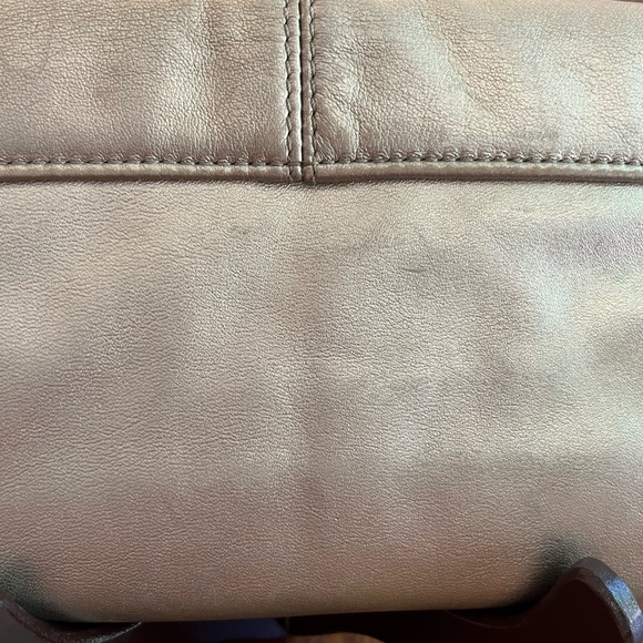 Soft Leather Coach Wristlet - Picture 12 of 13